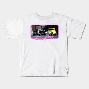 American Graffiti- Milner vs. Falfa Kids T-Shirt